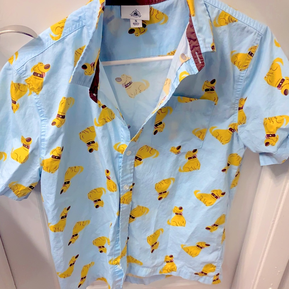 Disney Pixar Dug Button Down Shirt